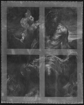 "San Girolamo" visione ai raggi-X