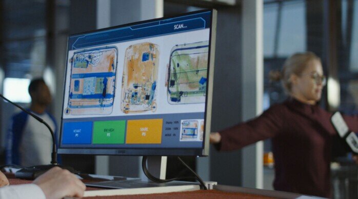 Sicurezza, Scanner a doppia vista per il controllo di pallets con rullivia