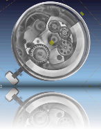 Visualizzazione Tomografia - su orologio meccanico