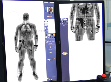 Body Scan visione per la verifica sulle e dentro le persone