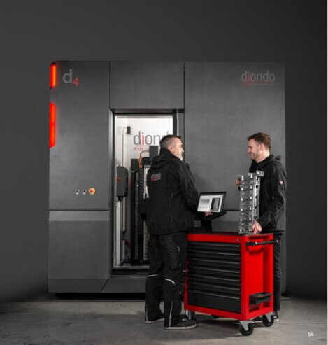 training di su un sistema Tomografia Industriale