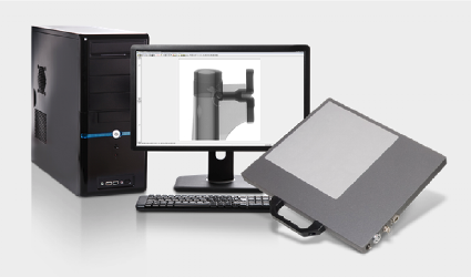 Sistema visualizzazione con Flat Panel Sistema visualizzazione con Flat Panel per DR