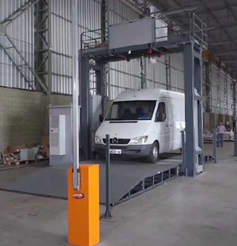 Scanner Cargo Truck per l'ispezione di container e camion