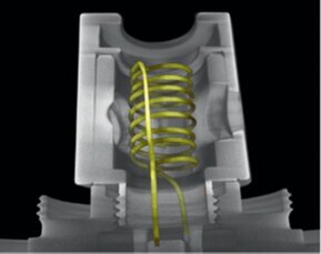 Immagini Tomografiche di sezione valvola