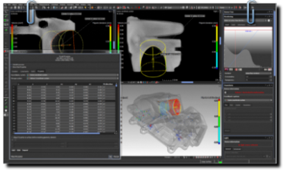 Visualizzazione Comparazione Tomo <> CAD