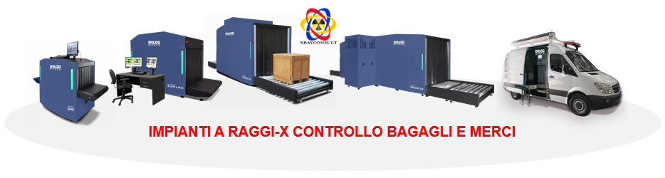 Serie impianti a raggi-X controllo bagagli e merci Xrayconsult - Impianti a raggi-X controllo bagagli e merci