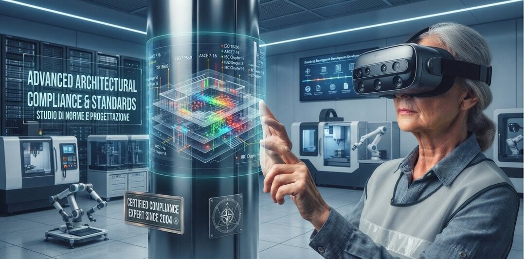 Tecnico esperto che ispeziona un impianto di radiografia industriale