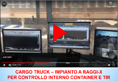 Sicurezza - Monitor visione immagini Raggi X camion