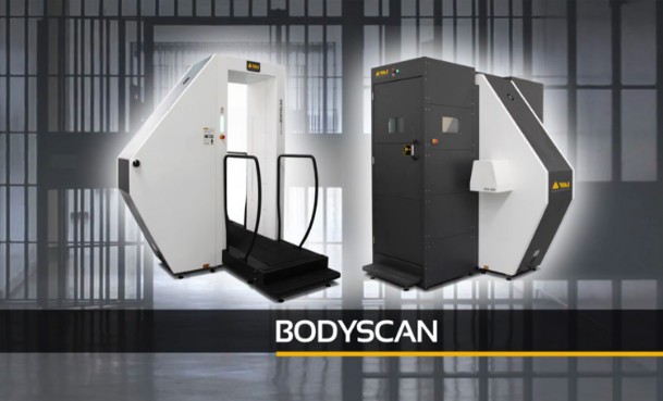 Body Scan a raggi-x con e senza cabina protezione