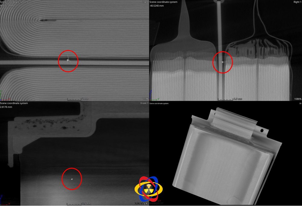 Tomografia con visione Punti di cortocicuito 