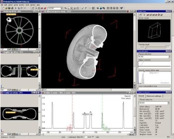 Tomografia computerizzata industriale su pneumatico Analisi tomografica sul pneumatico