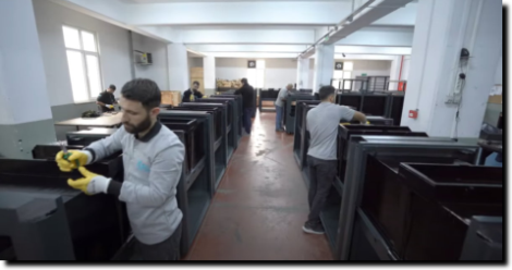 Produzione dei Scanner a raggi-x per la sicurezza