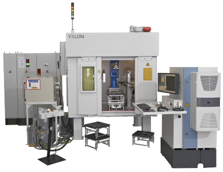 Tomografia Indusriale per controllo palette per turbine Impianto per controllo palette per turbine a raggi-x