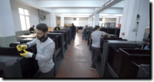 Produzione dei Scanner a raggi-x per la sicurezza