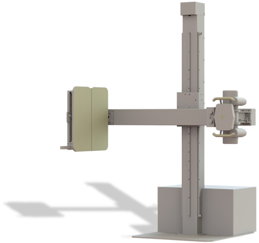 Covid 19 - Arco a "C" per effettuare radiografie digitali.