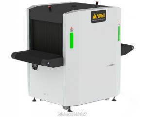 Sicurezza, postazione dello scanner raggi-x per controllo bagagli Sicurezza, postazione dello scanner raggi-x per controllo pacchi