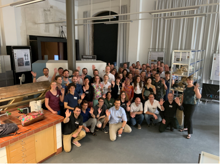 Simposio sulla tecnologia dell'immagine Tomografica al Museo di storia naturale Berlino Partecipanti al Simposio sulla tecnologia dell'immagine Tomografica