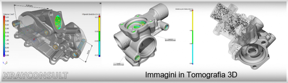 Tomografia Industriale su componente in alluminio