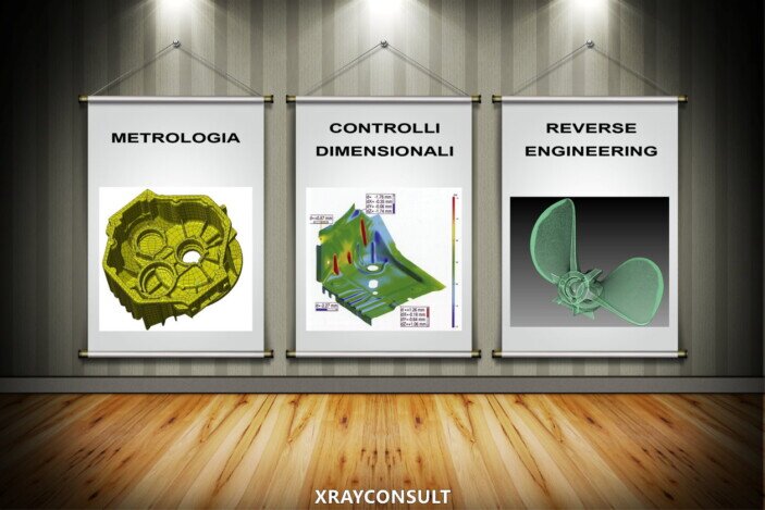 Servizi di controllo dimensionale, metrologia reverse engineering