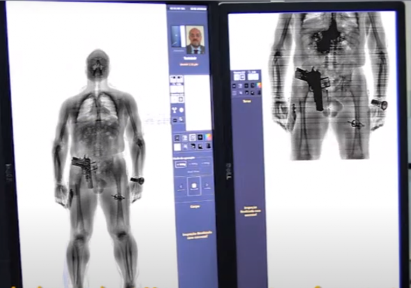 Body Scan visione per la verifica sulle e dentro le persone