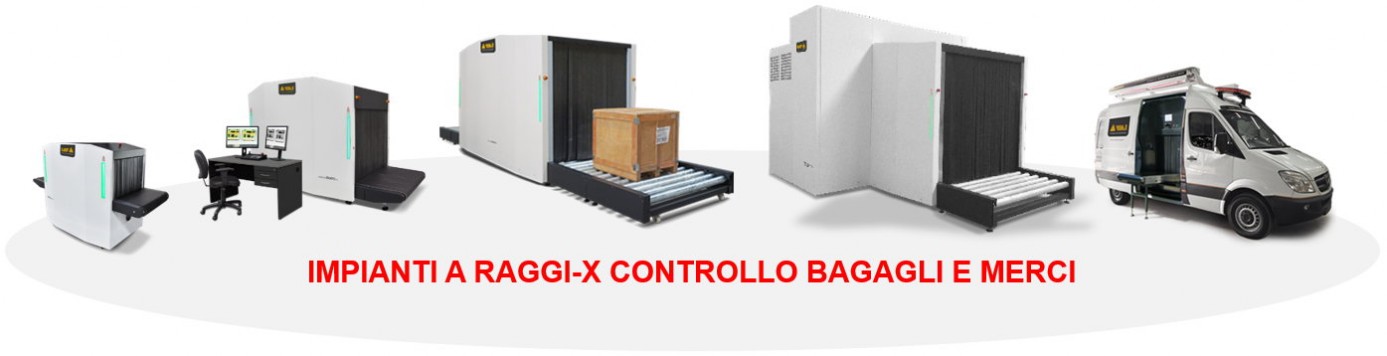 Serie impianti a raggi-X controllo bagagli e merci Xrayconsult - Impianti a raggi-X controllo bagagli e merci