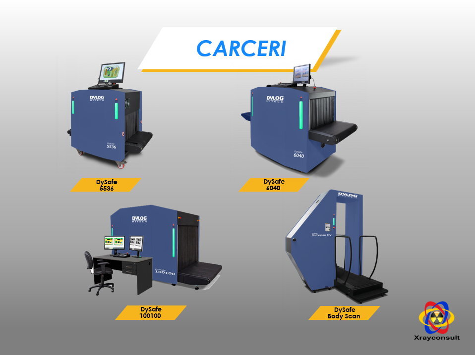Gamma impianti di ispezione nelle carceri Gamma sistemi di sicurezza nelle carceri