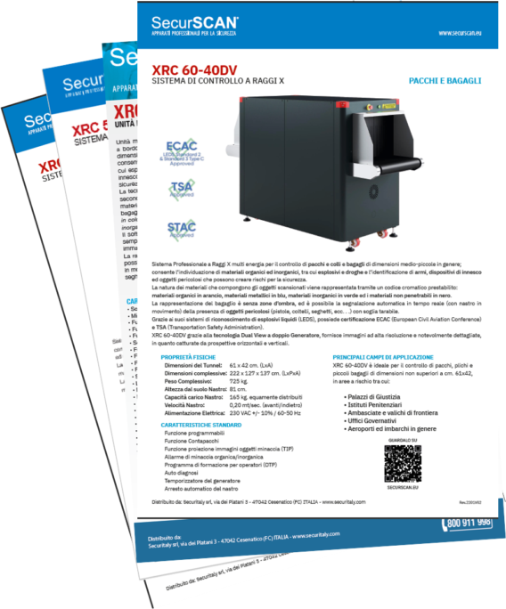 Cataloghi richiesti per il settore della Sicurezza