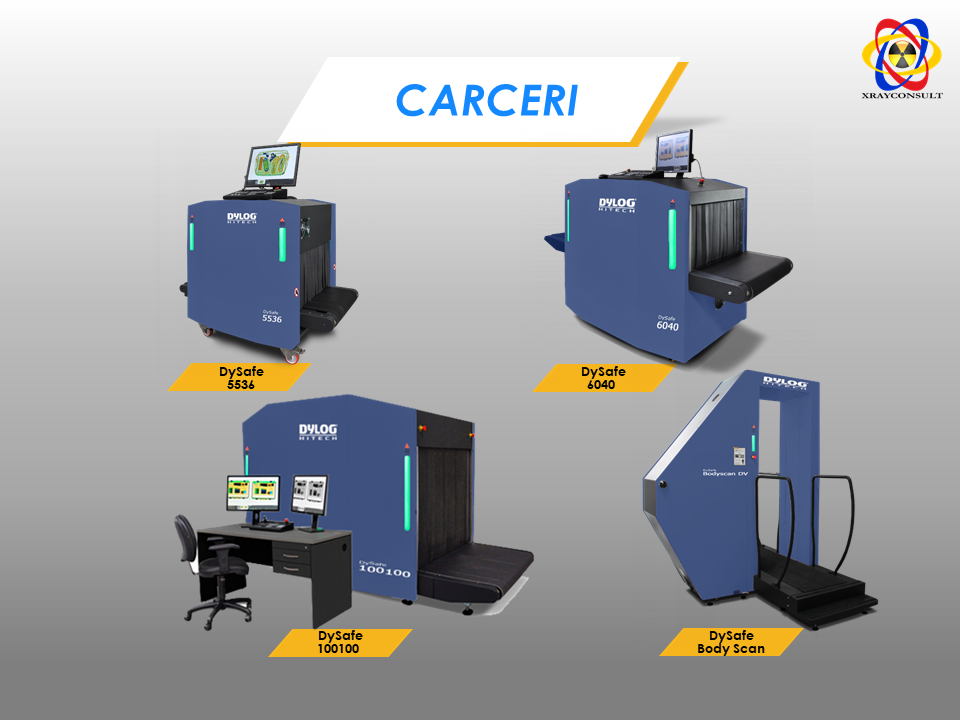 Gamma impianti di ispezione nelle carceri Gamma sistemi di sicurezza nelle carceri