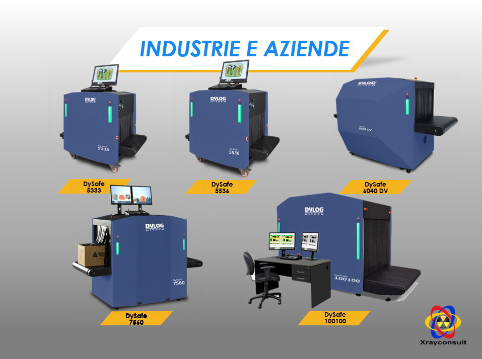 Gamma impianti di sicurezza bagagli per industria e aziende Gamma sistemi di sicurezza bagagli per industria e aziende