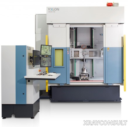 Cabina di radioscopia con  tomografia computerizzata industriale