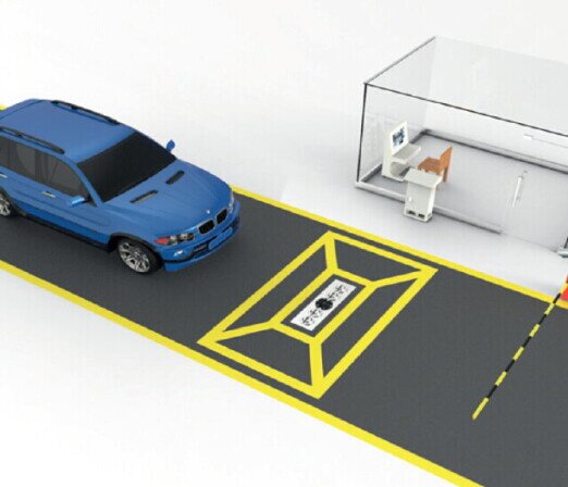 Sistema di ispezione sottoveicoli professionale per il controllo sicurezza di autocarri e veicoli pesanti