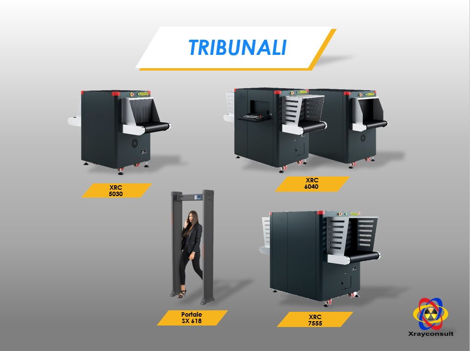 Gamma impianti di sicurezza per i tribunali Gamma sistemi di sicurezza per i tribunali