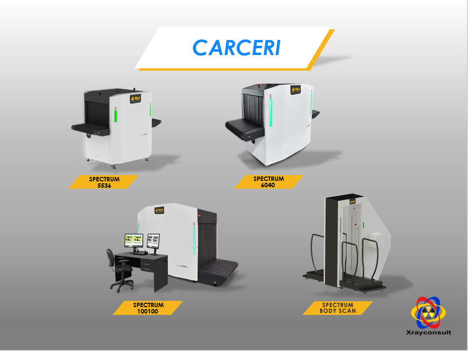 Gamma impianti di ispezione nelle carceri Gamma sistemi di sicurezza nelle carceri