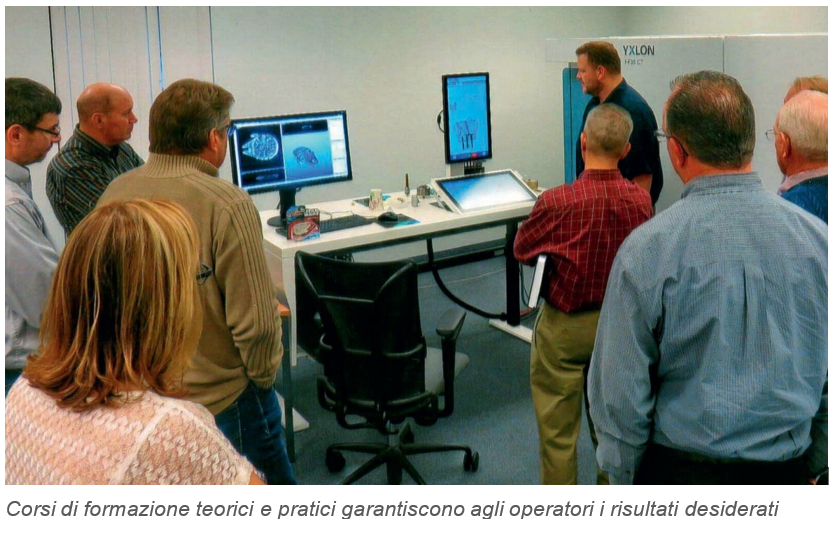 Corsi di formazione teorici e pratici garantiscono agli operatori i risultati desiderati
