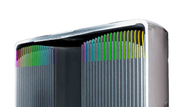 Scansione tomografia CT sub-micrometrica componente metallico risoluzione 0.3 micron visualizzazione microstrutture