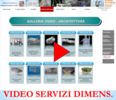 Video servizi dimensionali icona