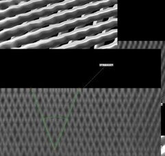 Tomografia - Visione interna dei filamenti della rete interna