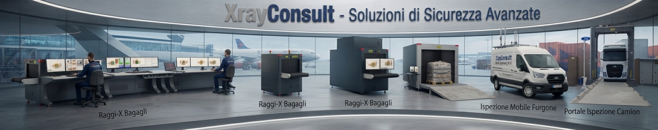Xrayconsult - Impianti a raggi-X controllo bagagli e merci